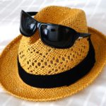 夏の帽子の写真